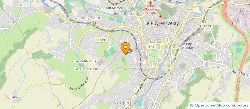 localisation de l'entreprise MADAME FATIMA NOUGHAL  LE PUY-EN-VELAY