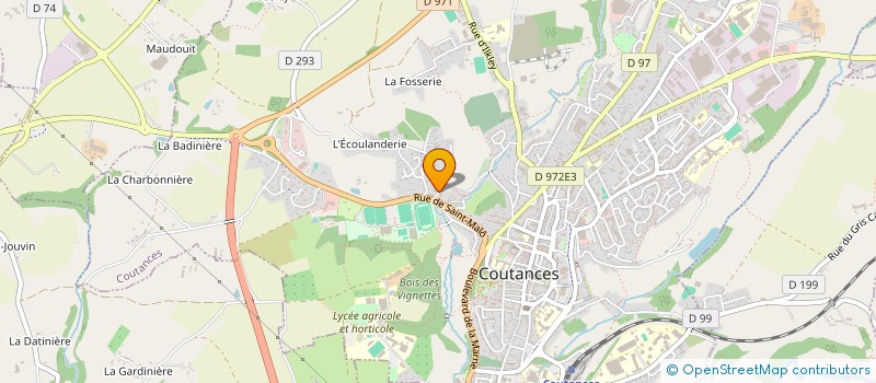 localisation de l'entreprise MADAME FATIMA OLIVEIRA  COUTANCES