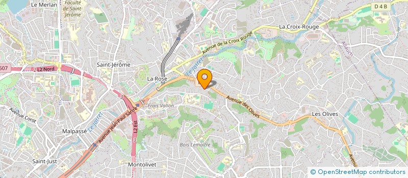 localisation de l'entreprise MADAME FATIMA OMRANE à MARSEILLE 13EME