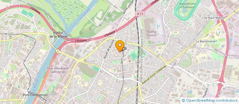 localisation de l'entreprise MADAME FATIMA OSMAN YAHIYA  ANGERS