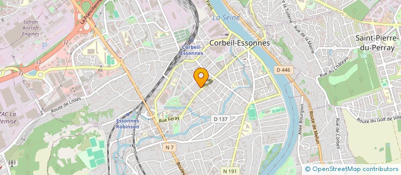 localisation de l'entreprise MADAME FATIMA OUALI à VAUX-LE-PENIL