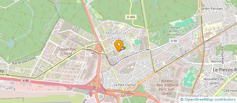 localisation de l'entreprise MADAME FATIMA OUARDI à MEUDON