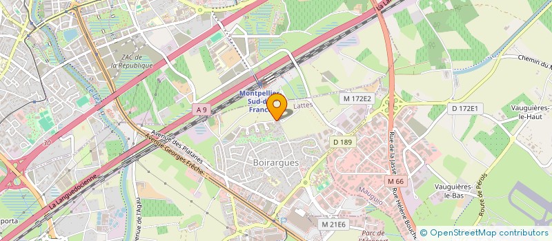 localisation de l'entreprise MADAME FATIMA OUHANNA à LATTES