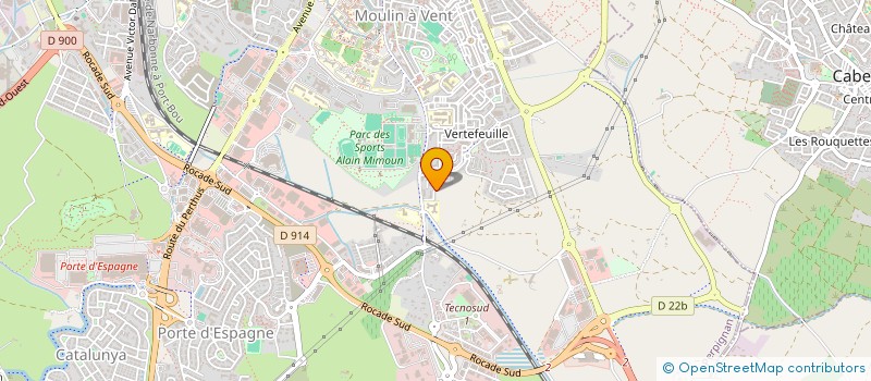 localisation de l'entreprise MADAME FATIMA OUISSALH  PERPIGNAN