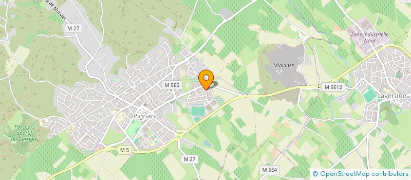 localisation de l'entreprise MADAME FATIMA OUZZIN à PIGNAN