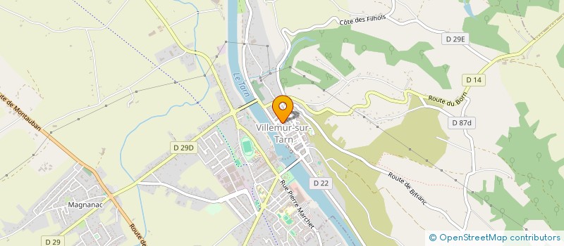 localisation de l'entreprise MADAME FATIMA RAQUEL DE ALMEIDA ROCHA  VILLEMUR-SUR-TARN