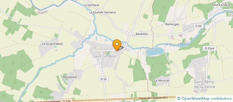 localisation de l'entreprise MADAME FATIMA RODRIGUES  SAINT-SIMEON