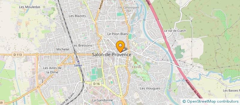 localisation de l'entreprise MADAME FATIMA ROMAN AREVALO  SALON-DE-PROVENCE