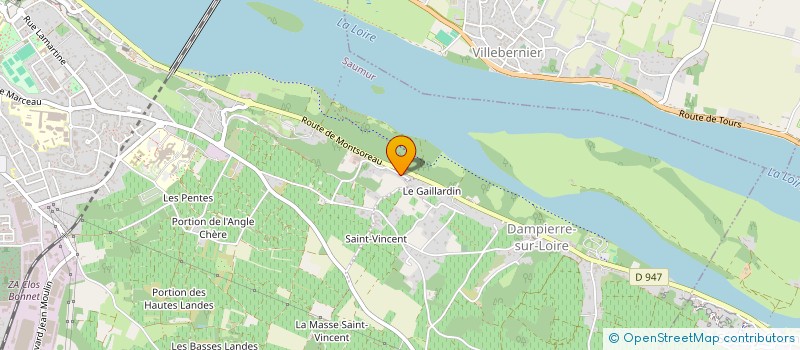 localisation de l'entreprise MADAME FATIMA ROUABHI  SAUMUR