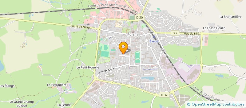 localisation de l'entreprise MADAME FATIMA SABER  EVRON