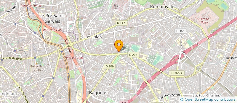 localisation de l'entreprise MADAME FATIMA SAFSAF à BAGNOLET