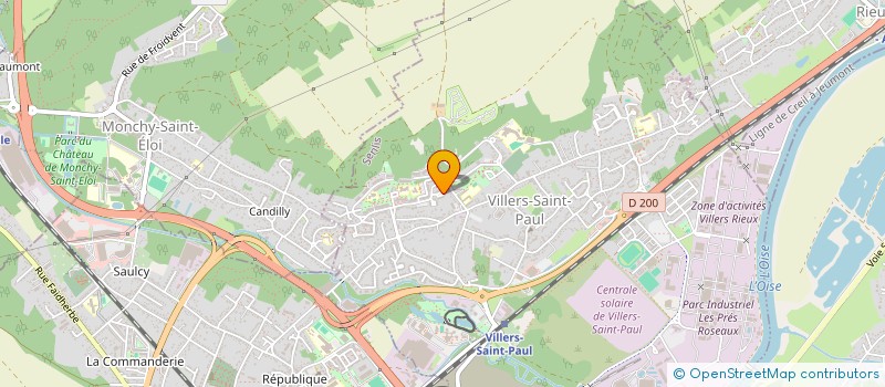 localisation de l'entreprise MADAME FATIMA SAHMOUDI  VILLERS-SAINT-PAUL