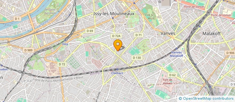 localisation de l'entreprise MADAME FATIMA SAIH à ISSY-LES-MOULINEAUX