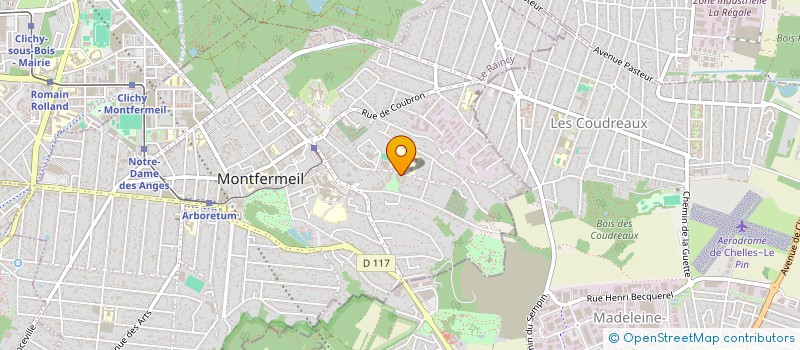 localisation de l'entreprise MADAME FATIMA-SARAH MEBROUK  MONTFERMEIL