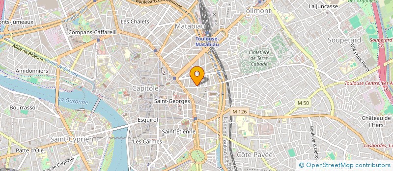 localisation de l'entreprise MADAME FATIMA SARGHINI à TOULOUSE