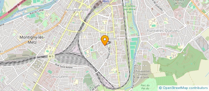 localisation de l'entreprise MADAME FATIMA SEBAI  MONTIGNY-LES-METZ