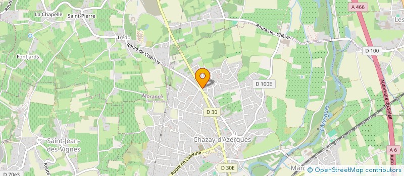 localisation de l'entreprise MADAME FATIMA SELLAL  CHAZAY-D'AZERGUES