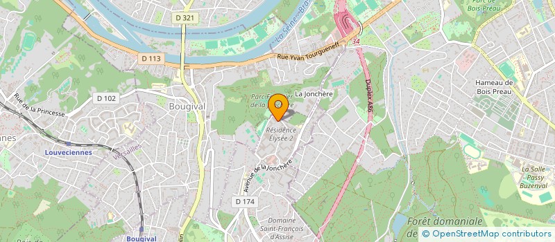 localisation de l'entreprise MADAME FATIMA SENBATHI  LA CELLE-SAINT-CLOUD