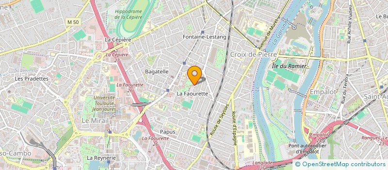 localisation de l'entreprise MADAME FATIMA SENHAJI à TOULOUSE