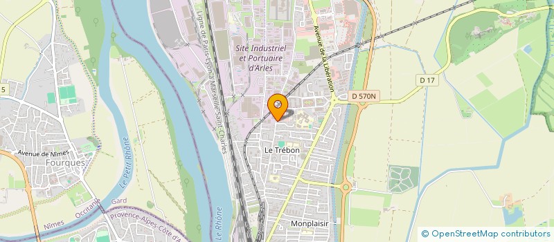 localisation de l'entreprise MADAME FATIMA SOUNNI à ARLES