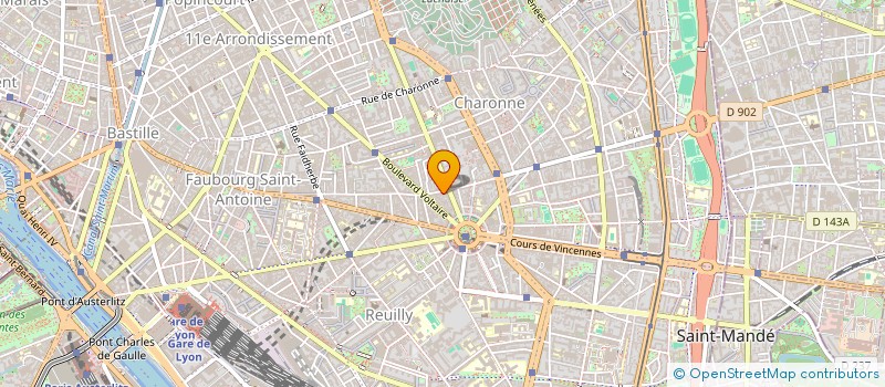 localisation de l'entreprise MADAME FATIMA TAHRI  PARIS