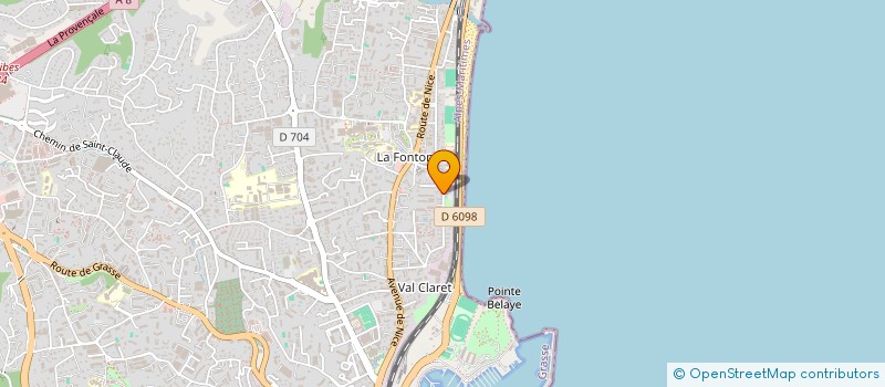 localisation de l'entreprise MADAME FATIMA TAOUS  ANTIBES