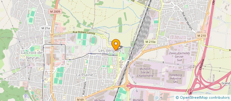 localisation de l'entreprise MADAME FATIMA TARRAB  CLERMONT-FERRAND