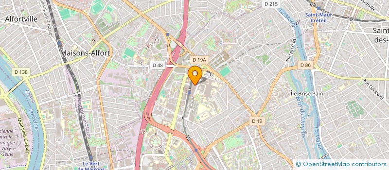 localisation de l'entreprise MADAME FATIMA TOUHAMI  CRETEIL