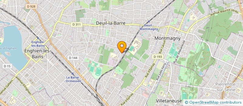 localisation de l'entreprise MADAME FATIMA UMER  DEUIL-LA-BARRE