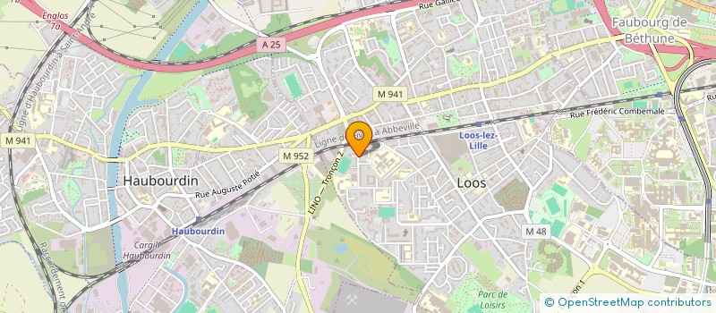 localisation de l'entreprise MADAME FATIMA VERHELLE  LOOS