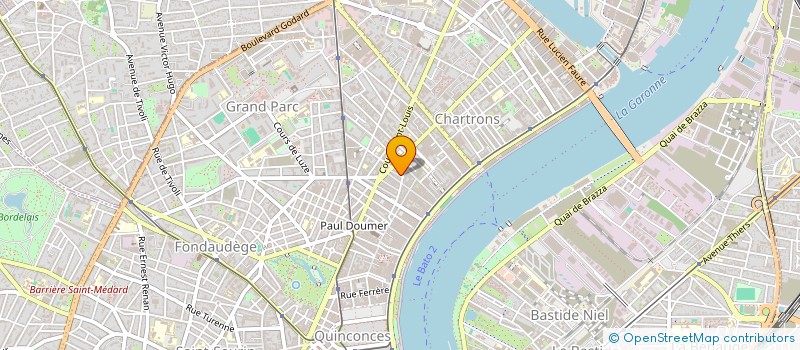 localisation de l'entreprise MADAME FATIMA WAHBI  BORDEAUX