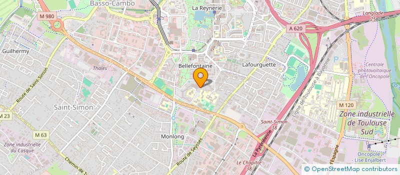 localisation de l'entreprise MADAME FATIMA YAAKOUBI  TOULOUSE