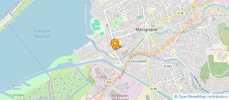 localisation de l'entreprise MADAME FATIMA YACHOU à MARIGNANE
