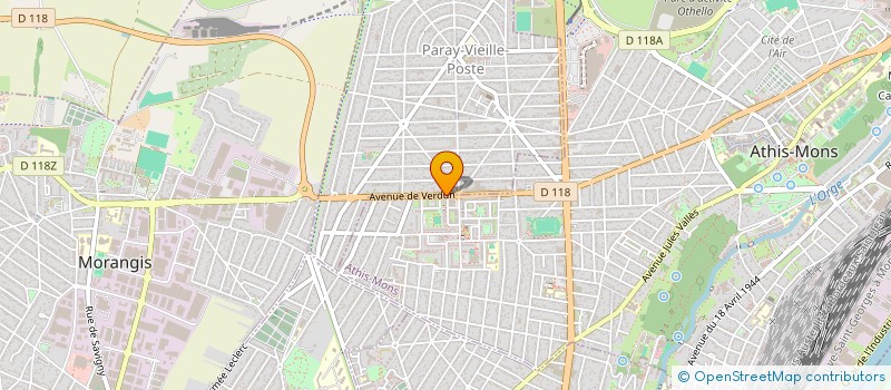 localisation de l'entreprise MADAME FATIMA YOUCEF SBA à PARAY-VIEILLE-POSTE
