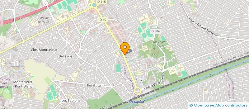 localisation de l'entreprise MADAME FATIMA YOUSFI à TREMBLAY-EN-FRANCE