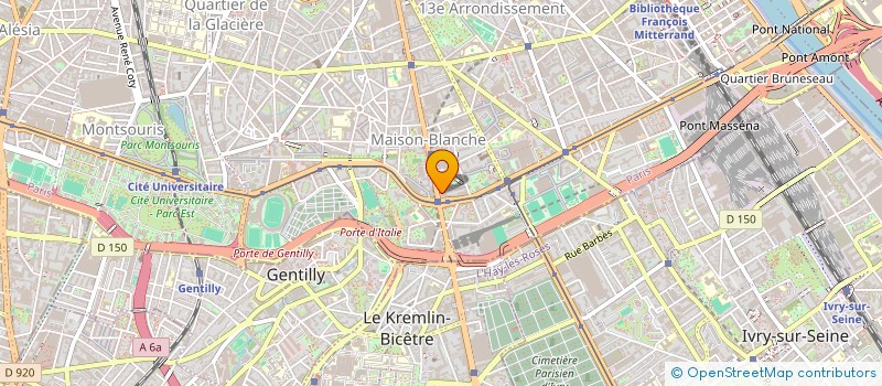 localisation de l'entreprise MADAME FATIMA YOUSIF  PARIS