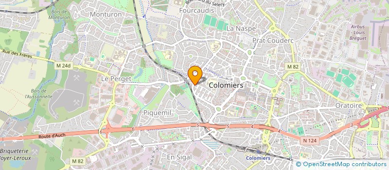localisation de l'entreprise MADAME FATIMA-ZAHRA AMLAL à COLOMIERS