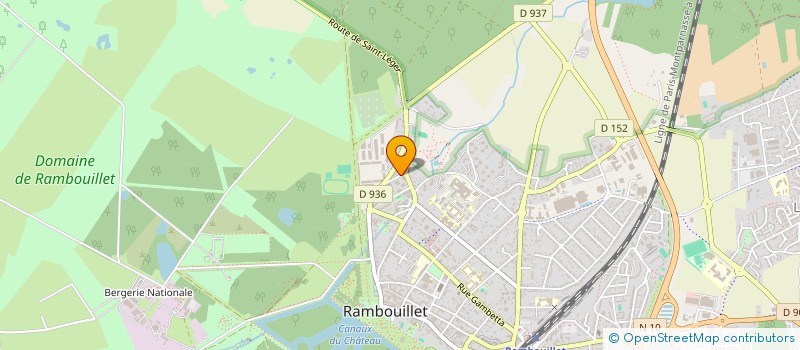 localisation de l'entreprise MADAME FATIMA-ZAHRA BENTAHAR  RAMBOUILLET