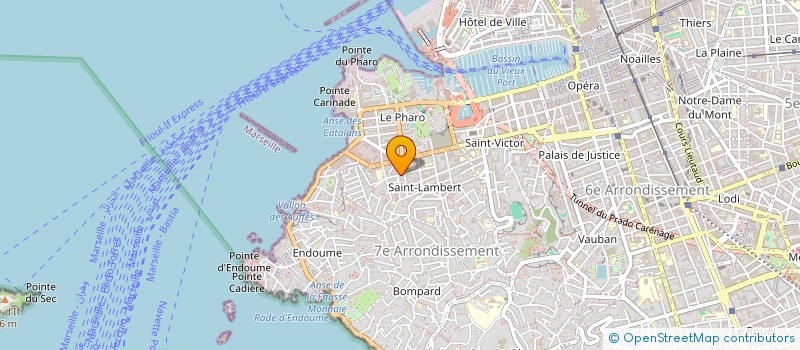 localisation de l'entreprise MADAME FATIMA ZAHRA BOUDAHNA  MARSEILLE