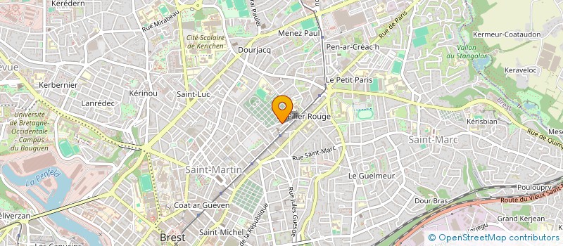localisation de l'entreprise MADAME FATIMA-ZAHRA DAOUIRI à BREST