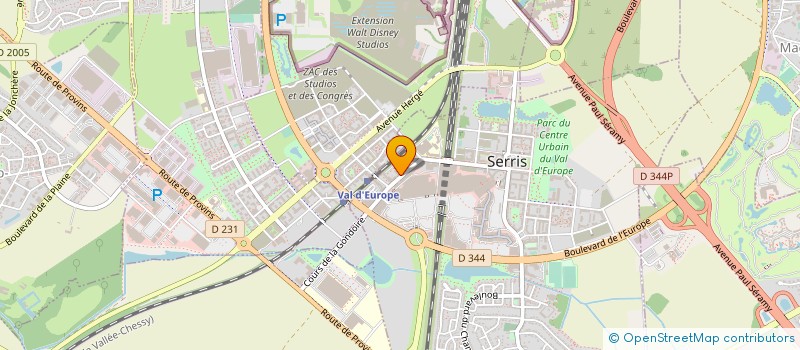 localisation de l'entreprise MADAME FATIMA ZAHRA EL HANY CHAKIBI  SERRIS