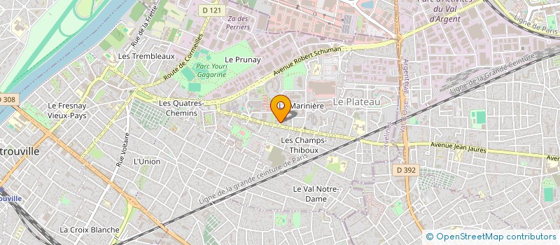 localisation de l'entreprise MADAME FATIMA ZAHRA ELLOUZI à SARTROUVILLE