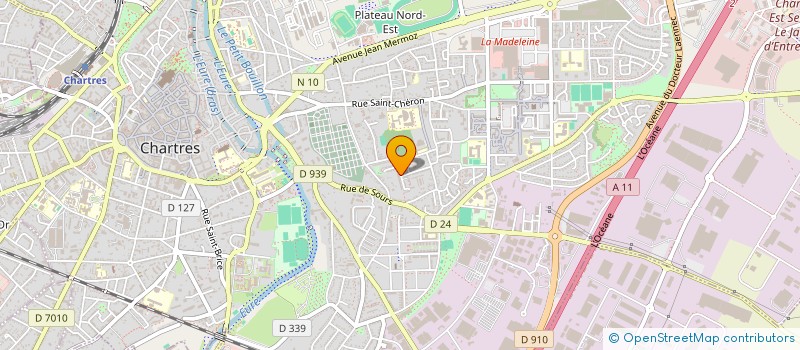 localisation de l'entreprise MADAME FATIMA-ZAHRA HETRAF à CHARTRES