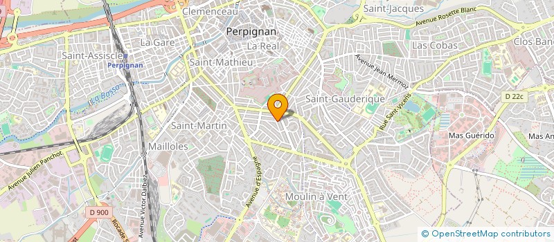 localisation de l'entreprise MADAME FATIMA-ZAHRAE GAOU à PERPIGNAN