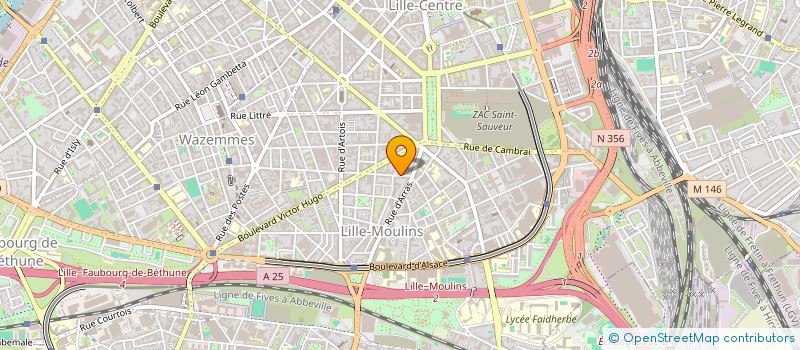 localisation de l'entreprise MADAME FATIMA ZAIRI à LILLE