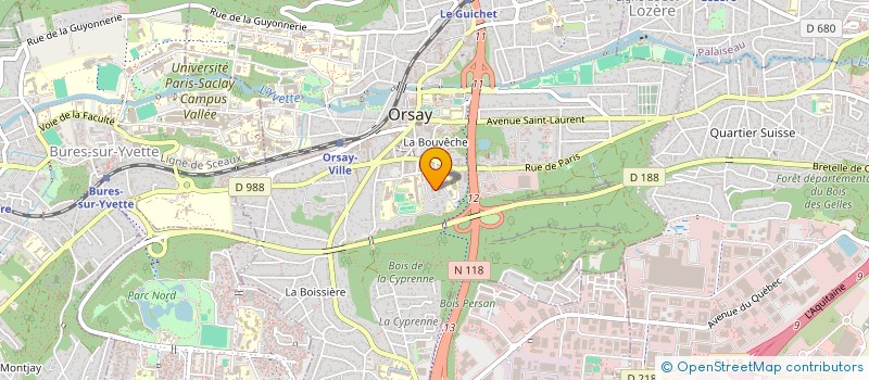 localisation de l'entreprise MADAME FATIMA ZERAIA à ORSAY