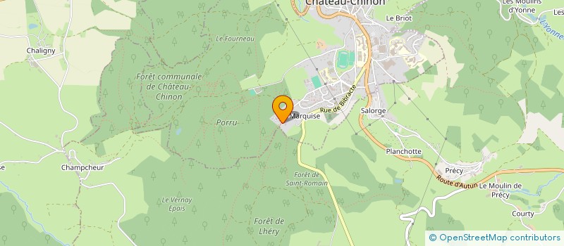 localisation de l'entreprise MADAME FATIMA ZIDI  CHATEAU-CHINON (VILLE)