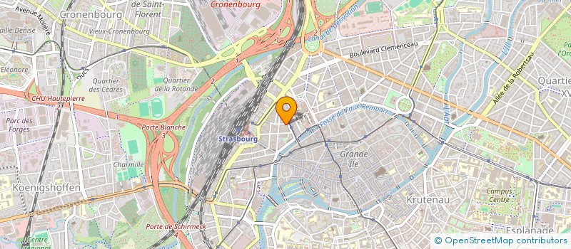 localisation de l'entreprise MADAME FATIMA ZIEL à STRASBOURG