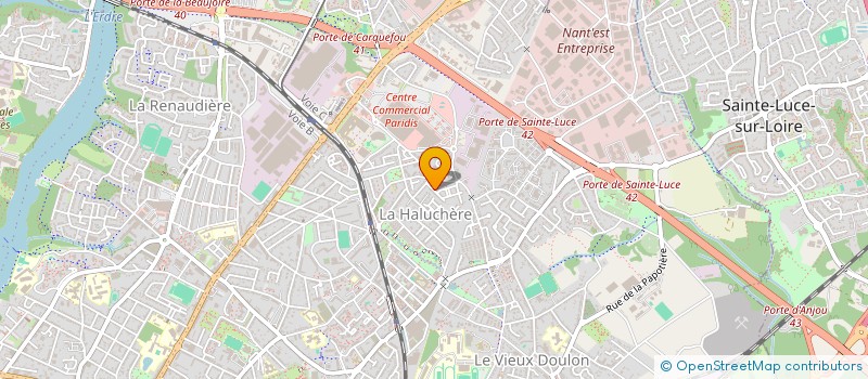 localisation de l'entreprise MADAME FATIMA ZOHRA ALLOUI  NANTES