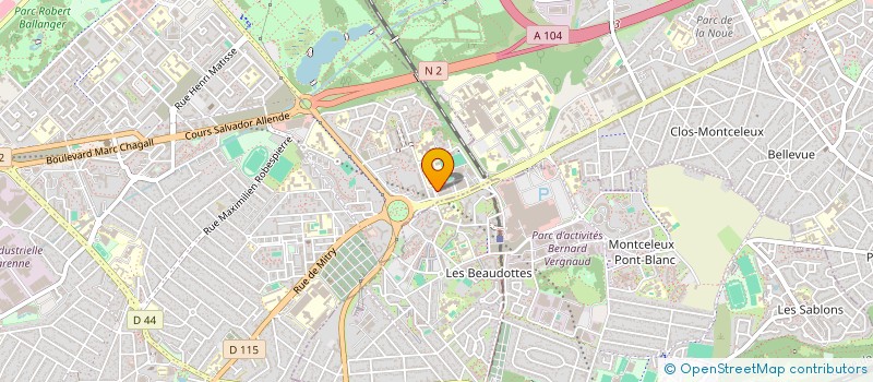 localisation de l'entreprise MADAME FATIMA-ZOHRA EL MANSOURI à AULNAY-SOUS-BOIS